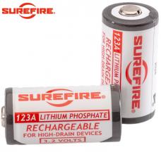 SUREFIRE 123A RECHARGEABLE BATTERIE WITH CHARGER