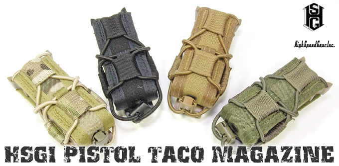 AGGRESSOR GROUP WEB SHOP / PISTOL TACO SINGLE UNIVERSAL MAG POUCH 