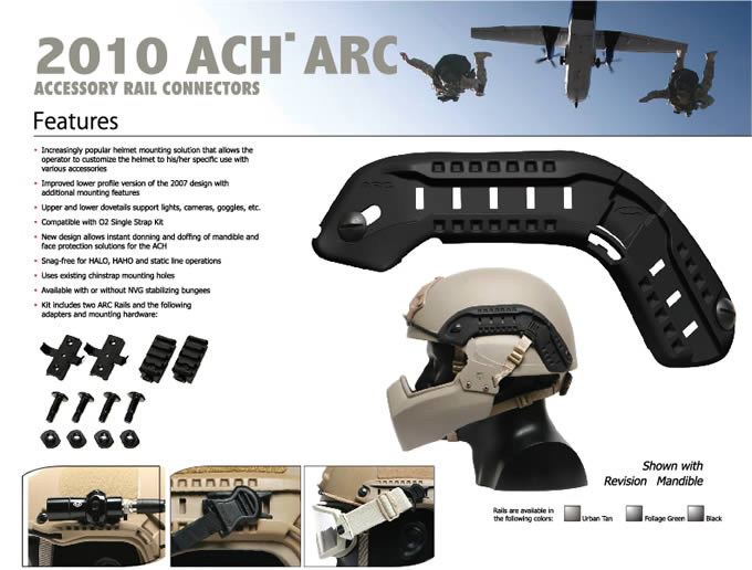 Ops-Core■ARC-ACH Rail Helmet Kit■オプスコア