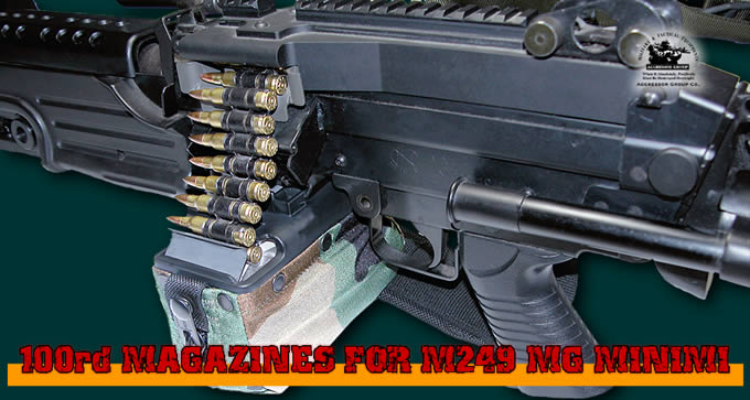 M249対応 100発リンク用マガジン 実物 - 個人装備